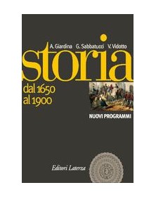 Storia vol. 2 dal 1650 al 1900