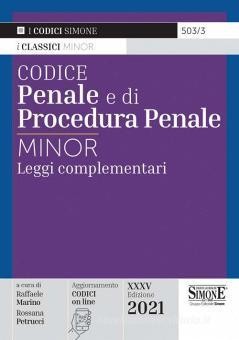 503/3 Codice penale. Leggi complementari. Ediz. minor