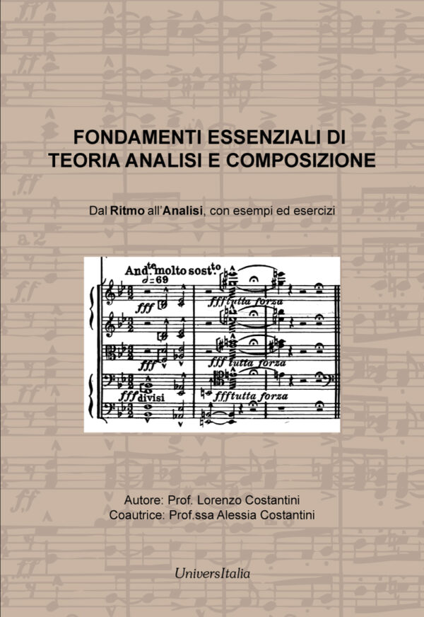 FONDAMENTI ESSENZIALI DI TEORIA ANALISI E COMPOSIZIONE