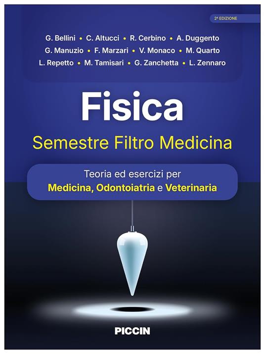 Fisica – Semestre Filtro Medicina